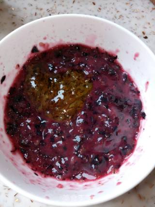 Blueberry and Sweet Potato Mashed recipe