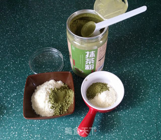 Matcha Snow Crisp recipe