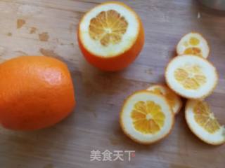 Bird's Nest with Rock Sugar and Stewed Orange recipe