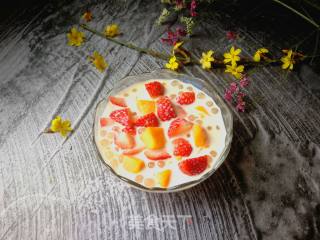 Mango Strawberry Sago recipe