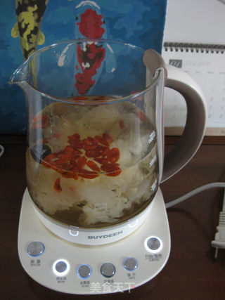 White Fungus, Sydney and Ebony Plum Soup recipe