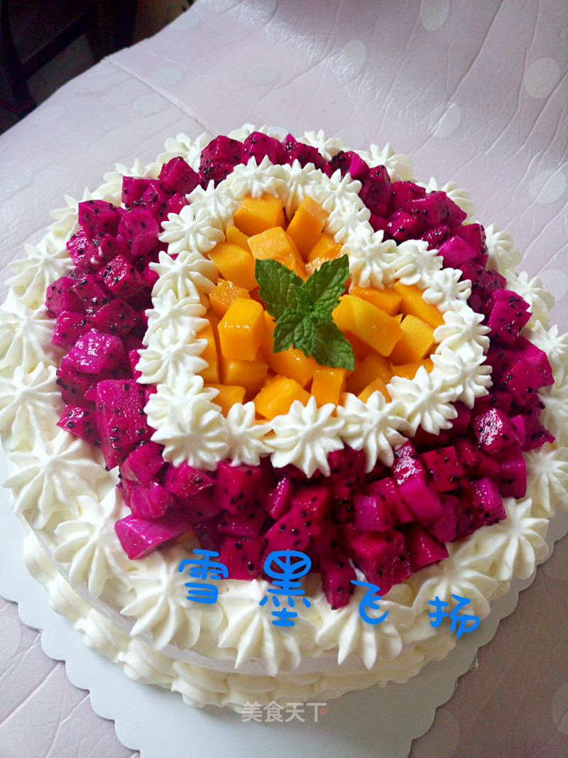 Cream Fruit Cake