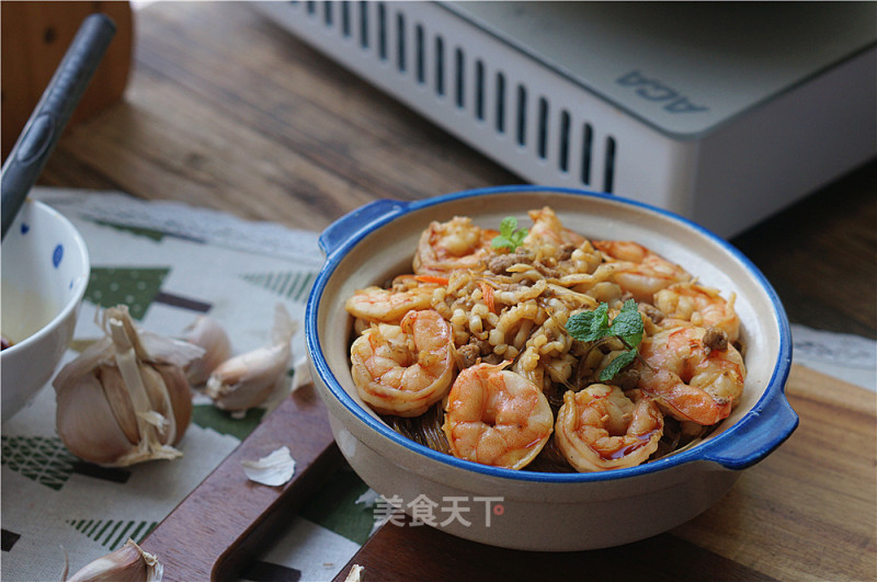 Fried Vermicelli with Seafood recipe