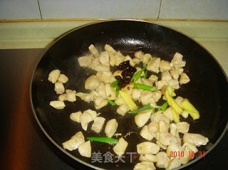 Three Fruit Stir-fried Chicken recipe