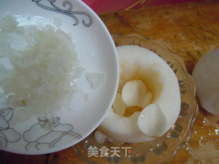 【lily Stewed Pear Cup】 recipe