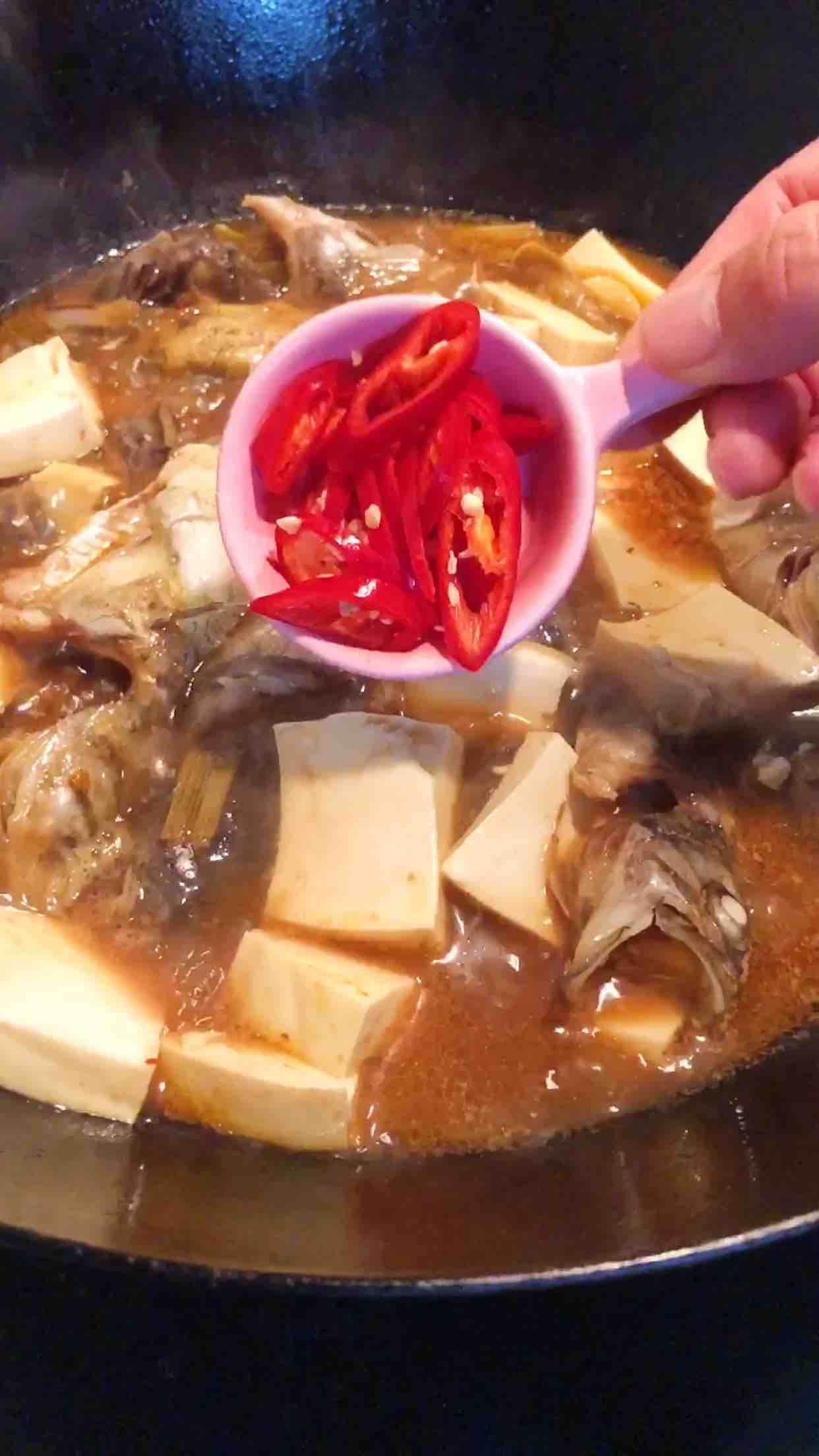 Sea Fish Stewed Tofu recipe