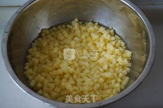 Potato Beef Fried Rice recipe