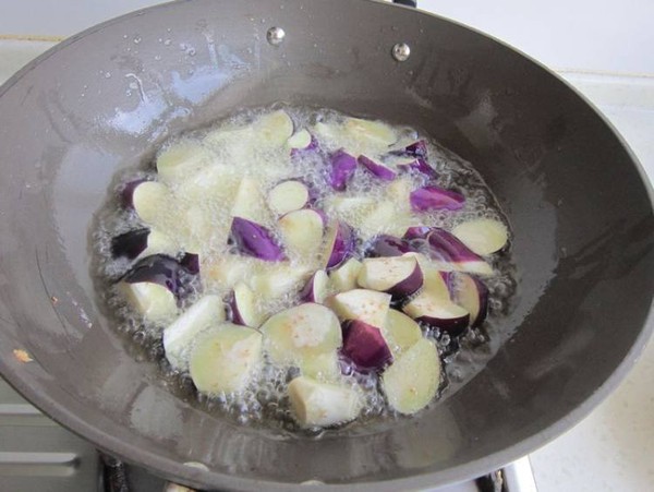 Fried Eggplant with Naan recipe