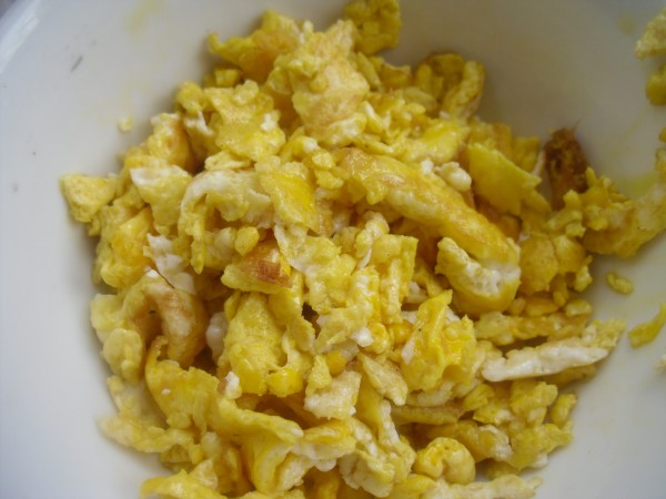 Carrot Onion Egg Fried Rice recipe