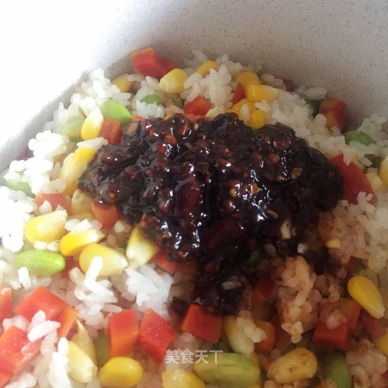 One-pot Rice with Mixed Vegetables recipe