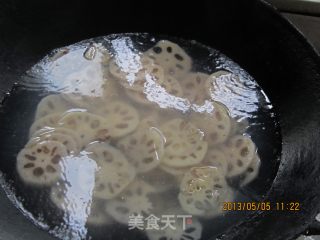 Cold Lotus Root Slices recipe