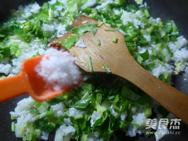 Celery and Cabbage Fried Rice recipe