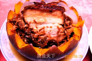 Mei Cai Kou Rou Bao Lotus recipe