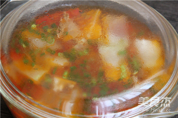 Tomato Flat Tip Winter Melon Soup recipe