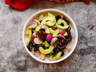 Onion Fungus Mixed with Melon recipe