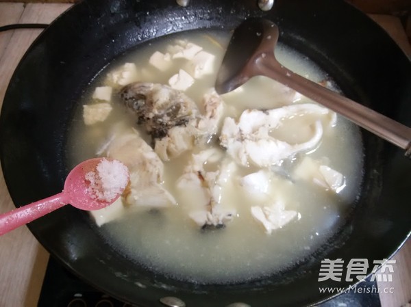 Tofu Sea Bass Soup recipe