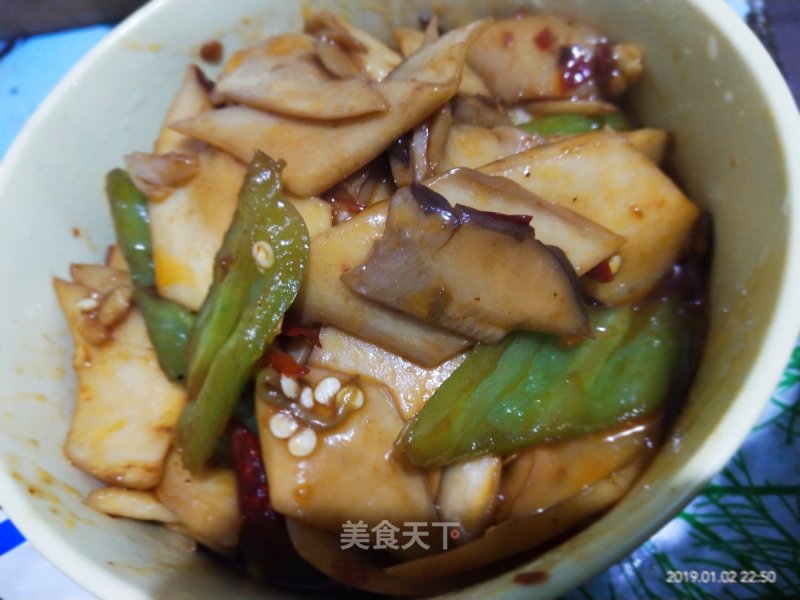 Fried Pleurotus Eryngii recipe