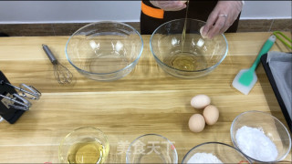 Salted Egg Yolk Ham Cake Roll recipe
