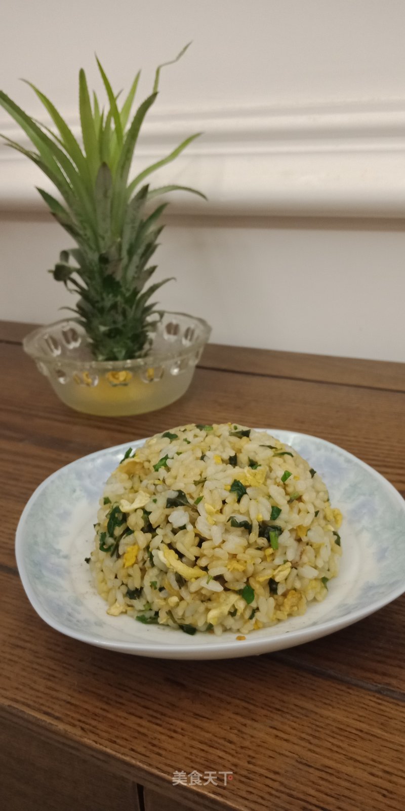 Fried Rice with Wolfberry Bud and Egg