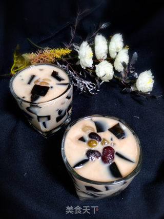 Honey Soy Milk Tea with Roasted Grass recipe