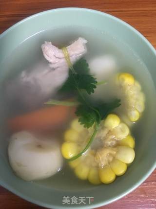 Corn Horseshoe Dragon Bone Soup recipe