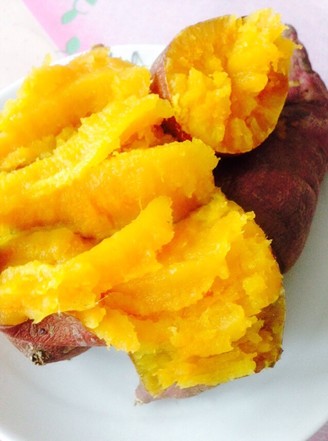 Microwave Baked Sweet Potatoes recipe