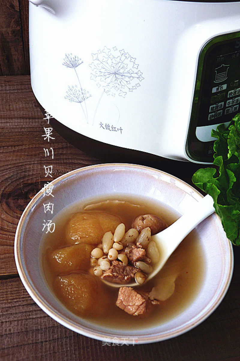 Apple Chuanbei Lean Meat Soup recipe