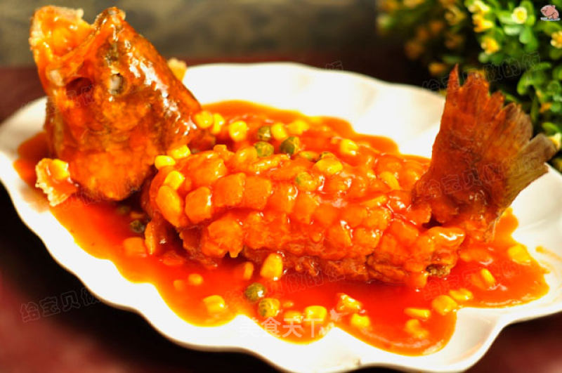 Sweet and Sour Squirrel Fish recipe