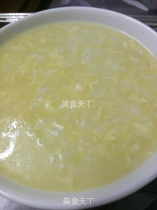 Corn Egg Porridge recipe