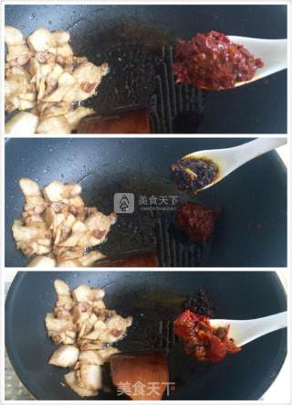 Pickled Pepper and Dried Bamboo Shoots Twice Cooked Pork recipe