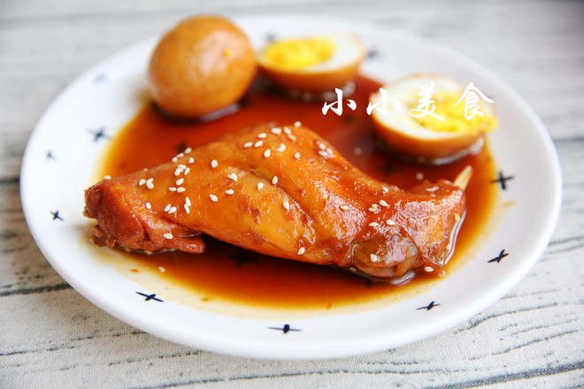 Braised Rabbit Legs: Beauty, Beauty, Low-fat and Qi