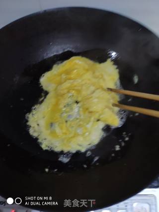 Kuaishou Vegetable Chrysanthemum Eggs recipe