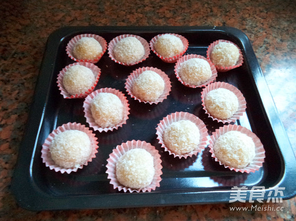 Dragon Fruit Glutinous Rice Cake recipe