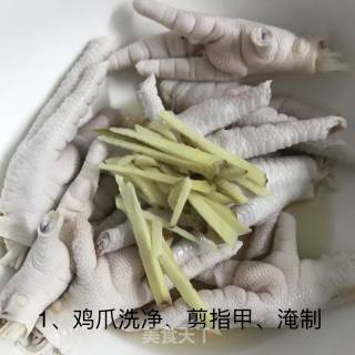 Sour and Spicy Lemon Chicken Feet recipe