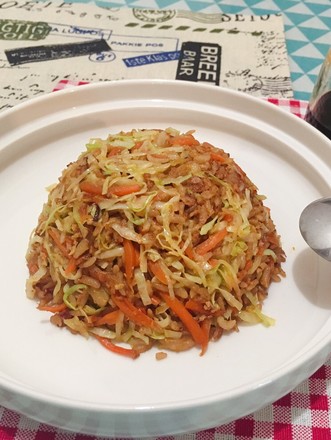 Soy Sauce Fried Rice recipe