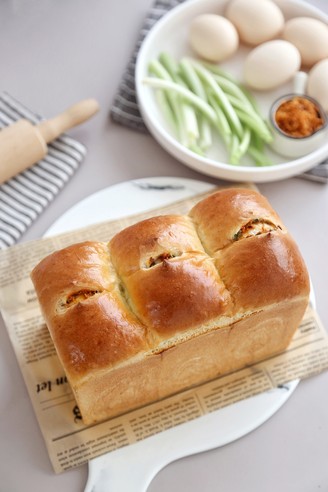 Chive Pork Floss Bread