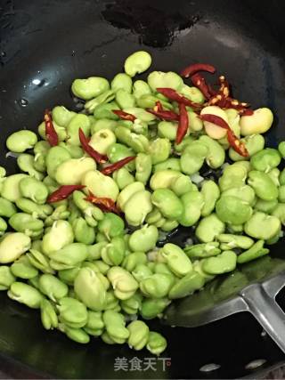 Garlic Broad Beans recipe