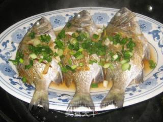 Steamed Kaji Fish recipe