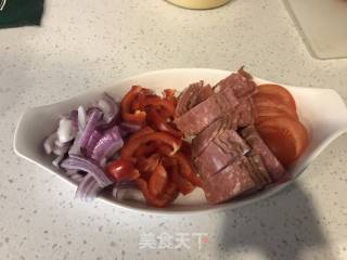 Bacon Chicken Thigh Pizza recipe