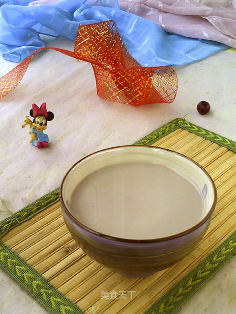 Barley and Lotus Seed Soy Milk recipe