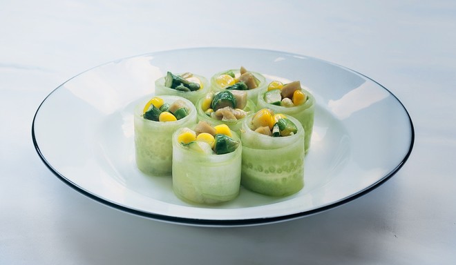 Mofei Knife Chopsticks Cutting Board Sterilizer-refreshing and Reduced Fat Cucumber Salad Roll recipe