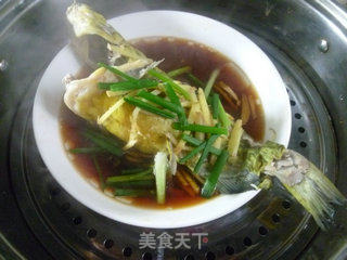 Steamed Yellow Thorn Fish recipe