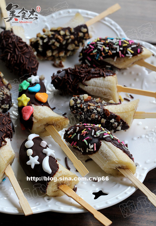 Chocolate Banana Popsicle recipe