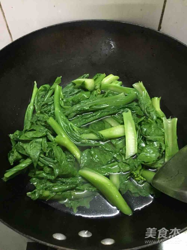 Vegetarian Stir-fried Mustard Heart recipe