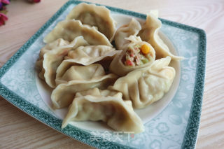 Pork Dumplings Stuffed with Watermelon Skin recipe