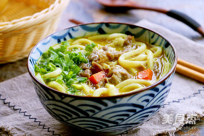 A Bowl of Curry Udon recipe