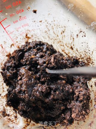 Light Fat Durian Cheese Oreo Cake recipe