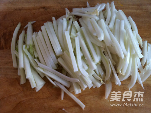 Vegetarian Stir-fried Cabbage Stems recipe