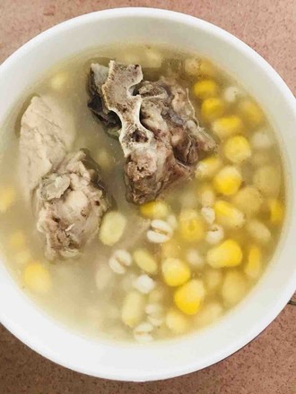 Pig Bone Barley Health Soup recipe