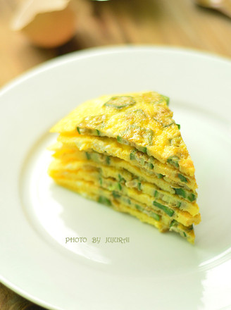 Okra Egg Pancake